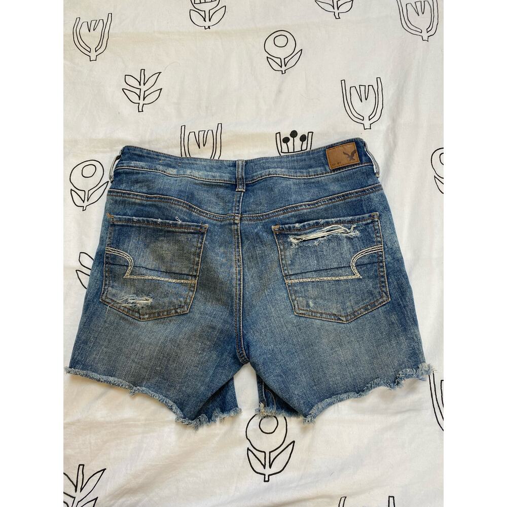 American Eagle Outfitters Stretch Tomgirl Denim Shorts - Picture 6 of 6